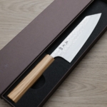katoyoshimi-bunka-mno-2 加藤義實 水波 文化刀 170mm SG2粉末HSS鋼 橄欖木柄