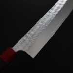 加藤義實 水波 切付牛刀 210mm<br> SG2粉末HSS鋼