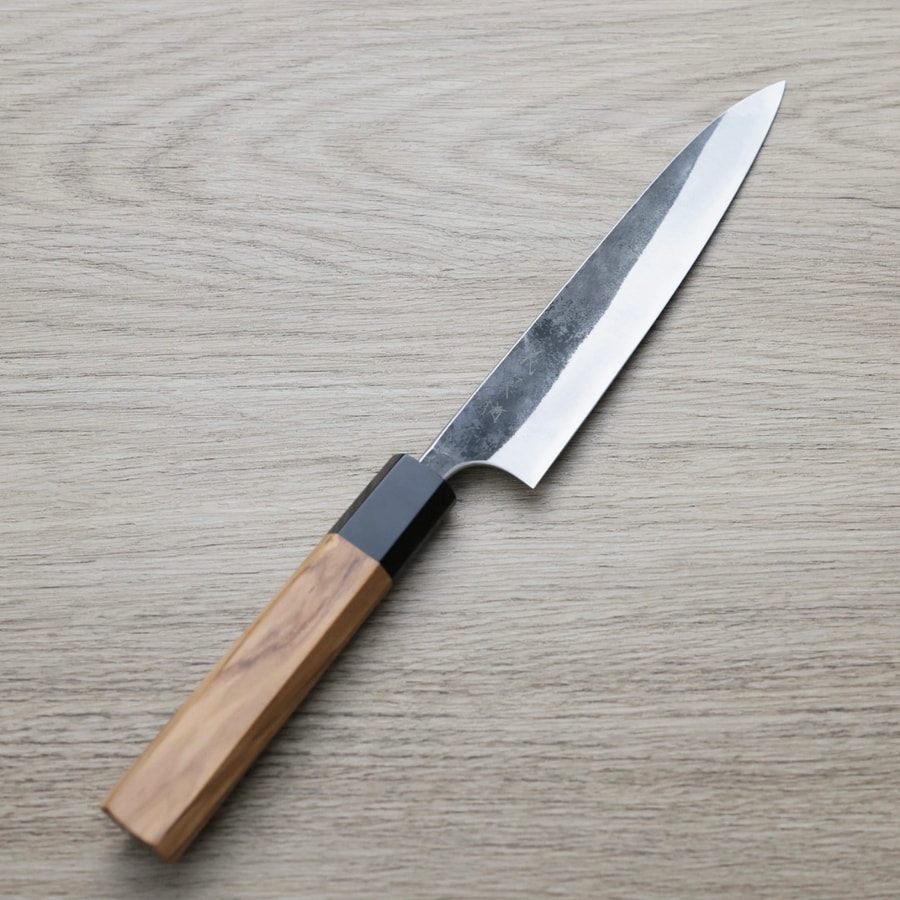 加藤義實 蔬果刀刀 <br>150mm 青紙超級鋼