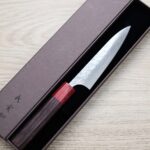 katoyoshimi-petty-120sg2mn-2 加藤義實 水波 蔬果刀 120mm<br>SG2粉末HSS鋼