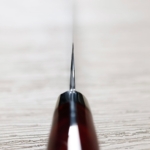 katoyoshimi-petty-150sg2mna-4 加藤義實 水波 蔬果刀 150mm<br>SG2粉末HSS鋼 壓克力柄