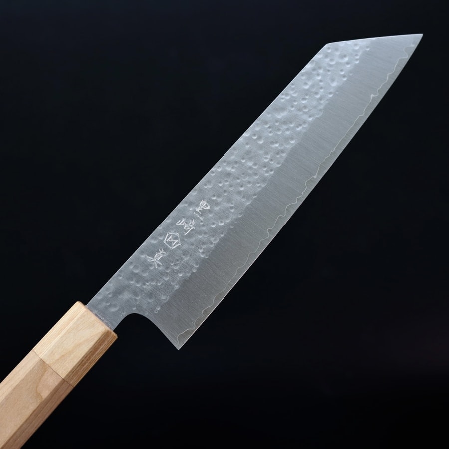 黑崎真 文化刀 180mm <br>SG2粉末鋼 櫻花鎚目