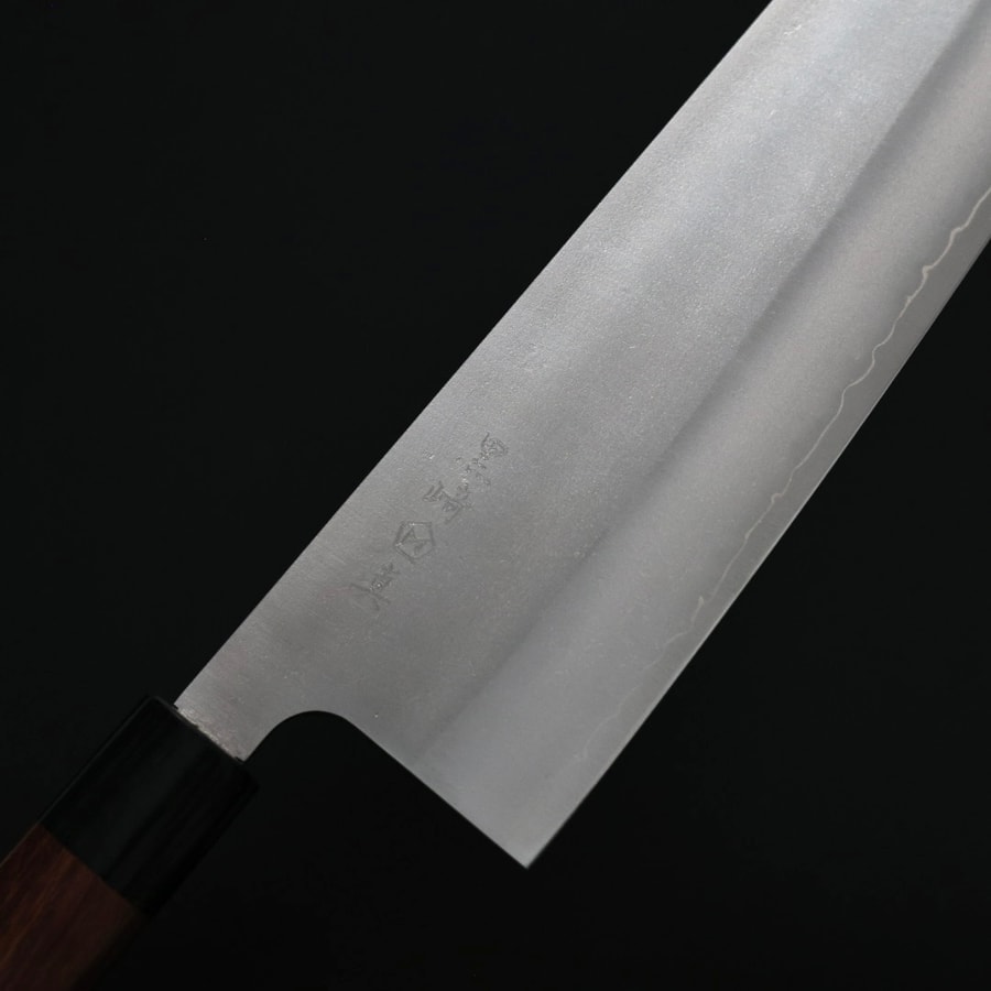 kurosaki-g240-n-5 黑崎真 寬版牛刀 240mm VG7鋼 梨地