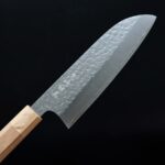 黑崎真 三德 165mm SG2粉末HSS鋼 櫻花鎚目