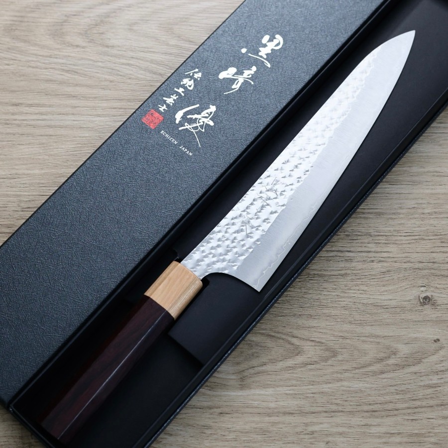 黑崎優 閃光流 牛刀 210mm SG2粉末HSS鋼
