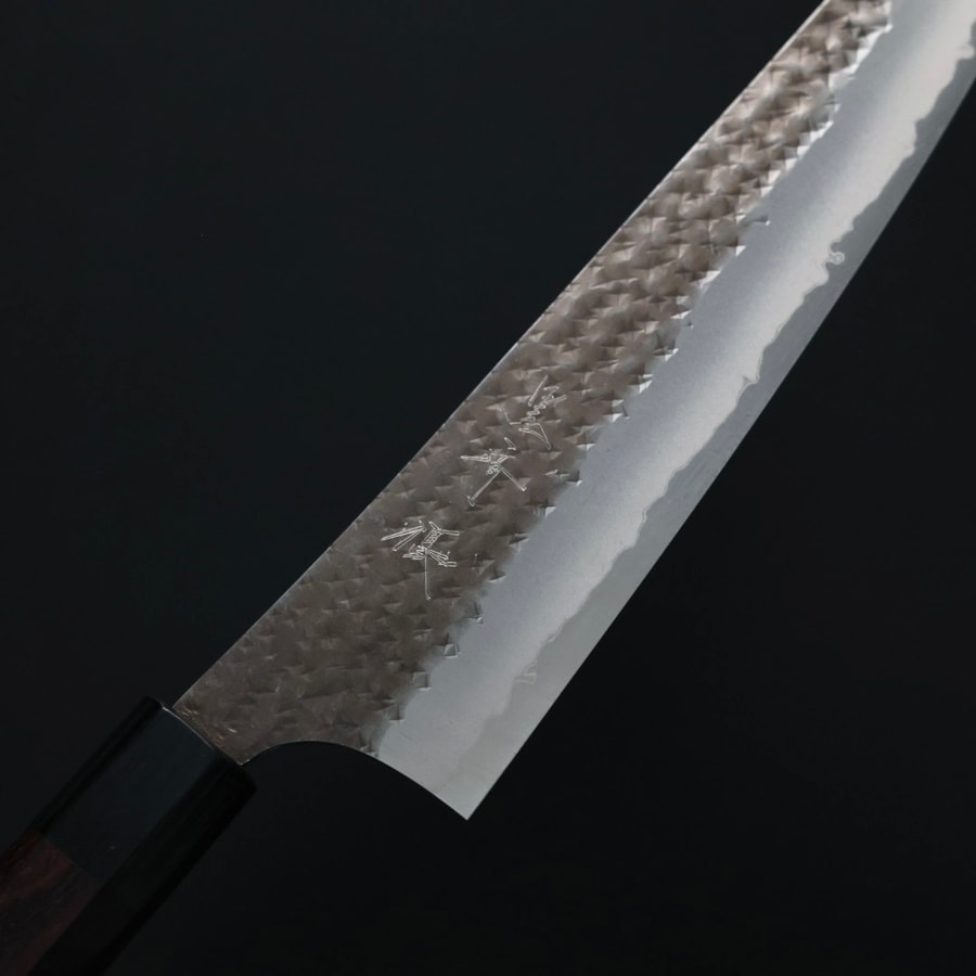 黑崎優 黑閃光 牛刀 240mm 青紙超級鋼