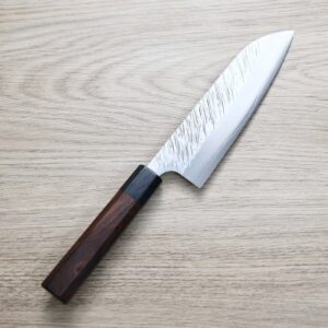 kurosakiyu-santoku-fj 黑崎優 風神 三德刀 165mm SG2粉末HSS鋼