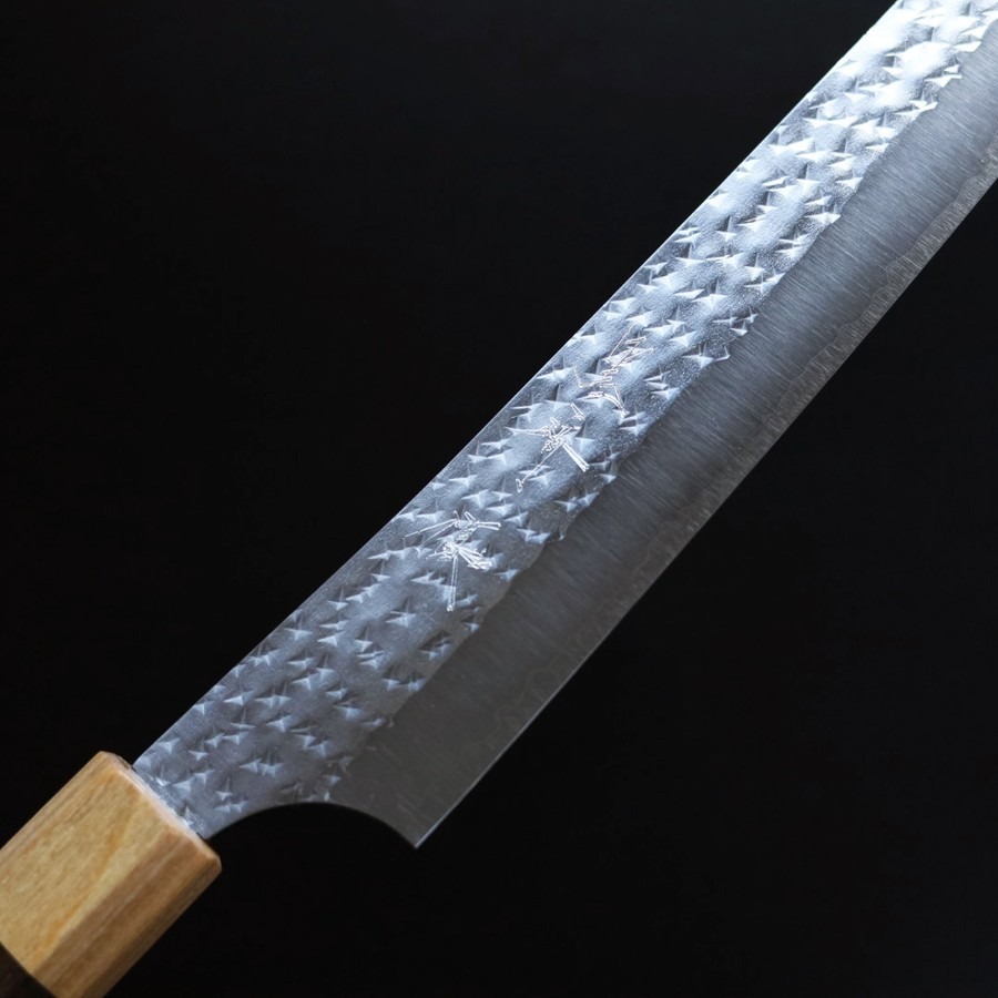 kurosakiyu-sujihiki-240sk-4 黑崎優 閃光 筋引 240mm SG2粉末HSS鋼