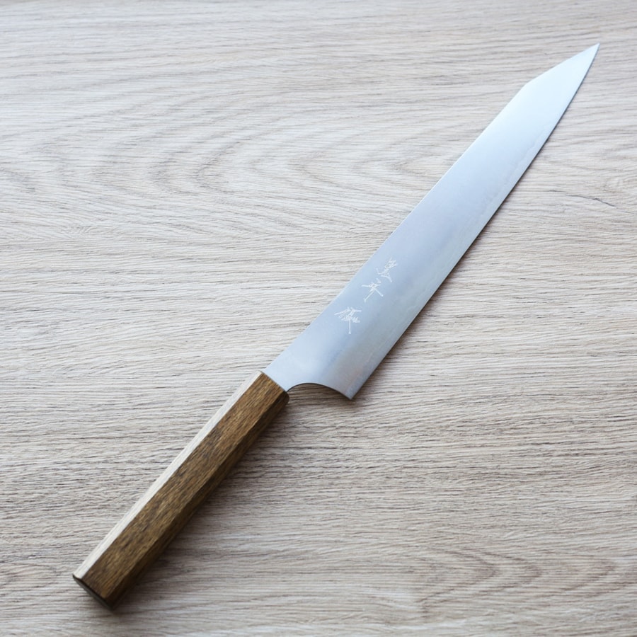 kurosakiyu-sujihiki-270gk 黑崎優 月光 筋引 270mm HAP40粉末HSS鋼