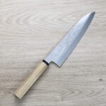黑崎真 牛刀 210mm VG10Ｗ鋼 大馬士革