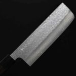 黑崎真 菜切 165mm VG7鋼 鎚目大馬士革