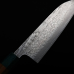 makoto-s170-vg10k-4 黑崎真 木靈 三德刀 170mm<br>VG10W鋼 大馬士革