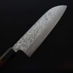黑崎真 三德刀 165mm VG10鋼 大馬士革