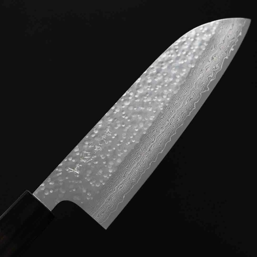 makoto-santoku-vg7d-5-1 黑崎真 三德刀 165mm VG7鋼 鎚目大馬士革
