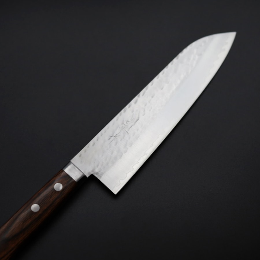 matsutani-gyuto-vg1-3 增谷訓生 牛刀 180mm VG1鋼 鎚目
