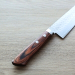matsutani-gyuto-vg10-k-3 增谷訓生 牛刀 180mm VG10鋼 鎚目大馬士革 刻流 桃花心木柄