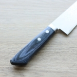 matsutani-gyuto-vg10-ssb-3 增谷訓生 牛刀 180mm VG10鋼 鎚目大馬士革 彩流 藍柄
