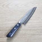 matsutani-ksantoku-vg10b 增谷訓生 小三德刀 130mm VG10鋼 刻流 藍柄