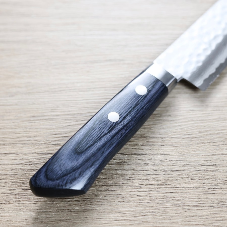 matsutani-ksantoku-vg10b-3 增谷訓生 小三德刀 130mm VG10鋼 刻流 藍柄