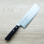 matsutani-nakiri-vg10 增谷訓生 菜切刀 165mm VG10鋼 大馬士革
