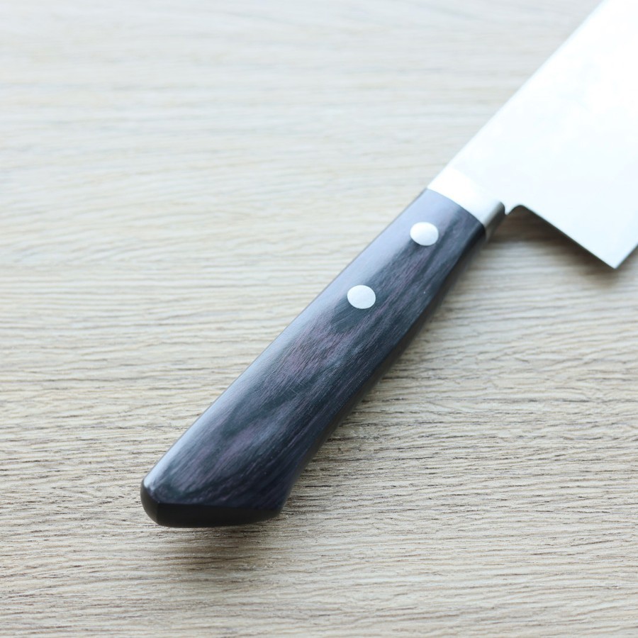 matsutani-nakiri-vg10-3 增谷訓生 菜切刀 165mm VG10鋼 大馬士革