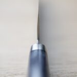 matsutani-s170-vg10-skg-4 增谷訓生 三德 170mm VG10鋼 鎚目大馬士革 雪華 藍柄
