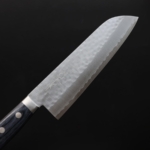 matsutani-santoku-vg10-skb-5 增谷訓生 三德刀 170mm VG10鋼 刻流 藍柄