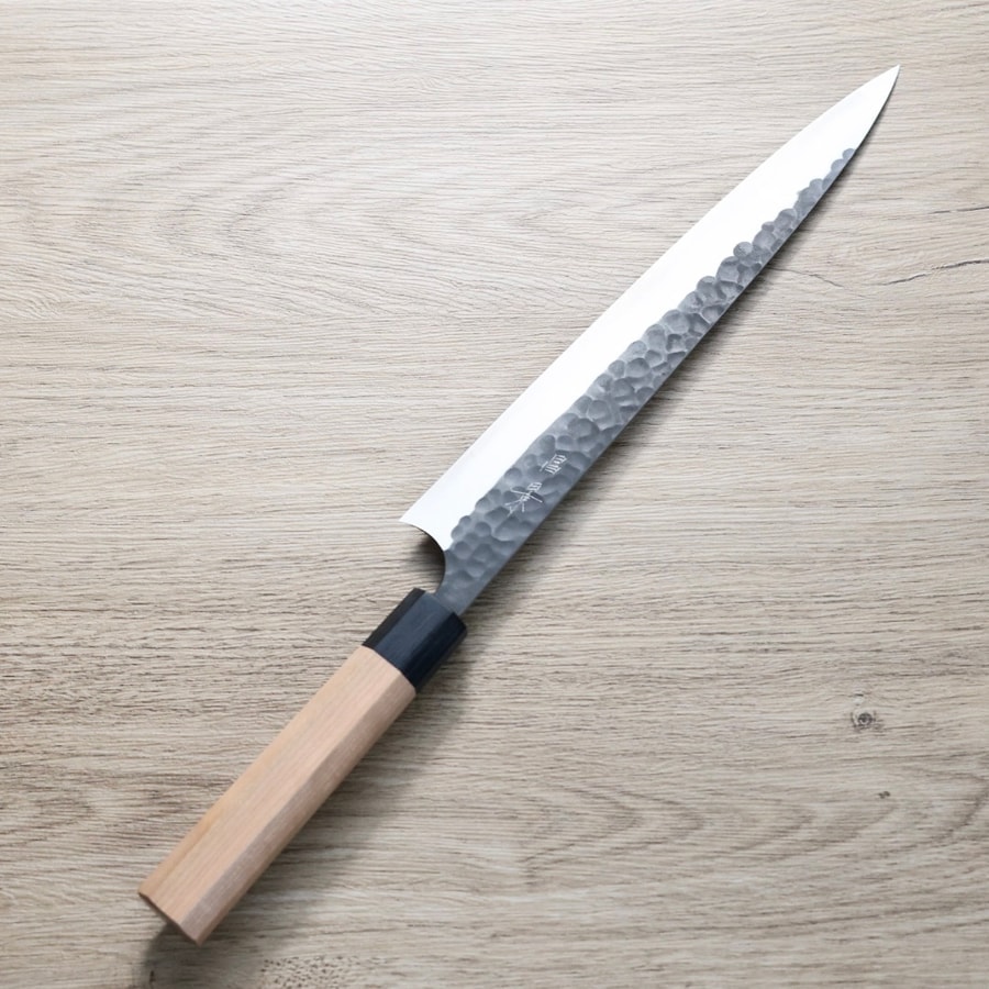 昌景 小石 筋引 270mm <br>青紙超級鋼