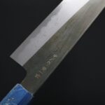 nakagawa-gyuto-210ak-ss-1-6 中川打刃物 三德 165mm<br>青一鋼 黑染墨流