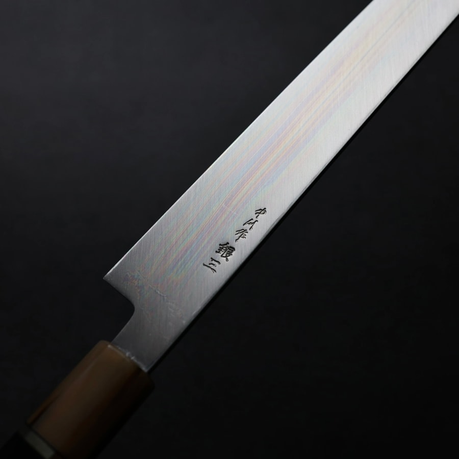 中川打刃物 切付柳刃 270mm<br>銀三鋼 鏡面:圖片 7