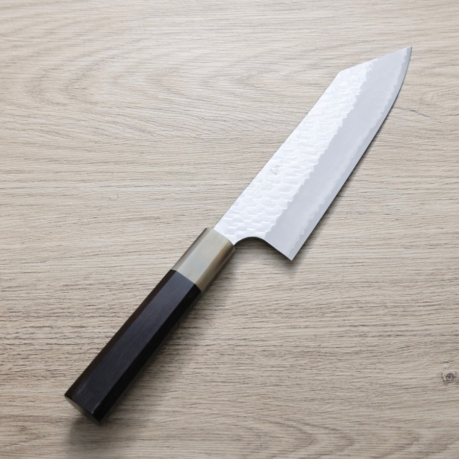 nigara-bunka-180-sg2-m 二唐刃物 文化 180mm SG2粉末HSS鋼 磨鎚目