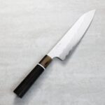 二唐刃物 牛刀 210mm <br>SG Strix粉末HSS鋼 鎚目大馬士革