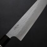 二唐刃物 牛刀 225mm VG XEOS鋼<br>鎚目大馬士革