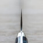 二唐刃物 牛刀 210mm SG2粉末<br>HSS鋼 磨鎚目 壓克力柄