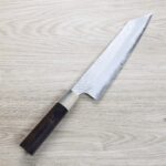 nigara-gyuto-240-sg2-m 二唐刃物 切付牛刀 240mm SG2粉末HSS鋼 磨鎚目