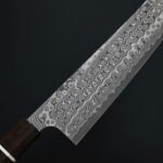 nigara-kirituke-210sg2-a-5-1 二唐刃物 切付牛刀 210mm SG2粉末HSS鋼 暗紋