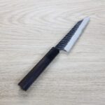 nigara-petty-120-sg2ku 二唐刃物 切付蔬果 120mm <br>SG2粉末HSS鋼 黑打鎚目