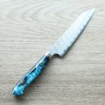 nigara-petty-150-sg2ma 二唐刃物 切付蔬果 150mm SG2粉末HSS鋼 磨鎚目 壓克力柄