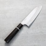 二唐刃物 三德 170mm <br>VG XEOS鋼 鎚目大馬士革
