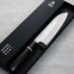 二唐刃物 三德 170mm <br>VG XEOS鋼 鎚目大馬士革