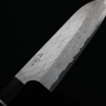 二唐刃物 三德 170mm <br>VG XEOS鋼 鎚目大馬士革