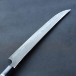 nigara-sakimaru-300-ak2-hk-5 二唐刃物 先丸柳刃 300mm <br>白一鋼 水本燒