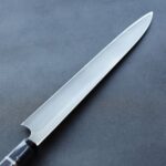 nigara-yanagi-300-ak2-hk-4 二唐刃物 柳刃300mm 青二鋼 水本燒