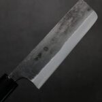 鬼尋 菜切 135mm 白紙1號鋼 黑打