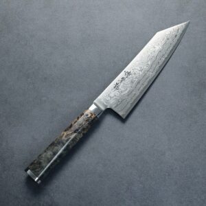 ryusen-bunka-170-ok 龍泉刃物 煌黑龍 文化 170mm SG2 99層鎳染大馬士革