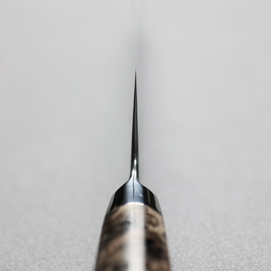 ryusen-bunka-170-ok-5 龍泉刃物 煌黑龍 文化 170mm SG2 99層鎳染大馬士革
