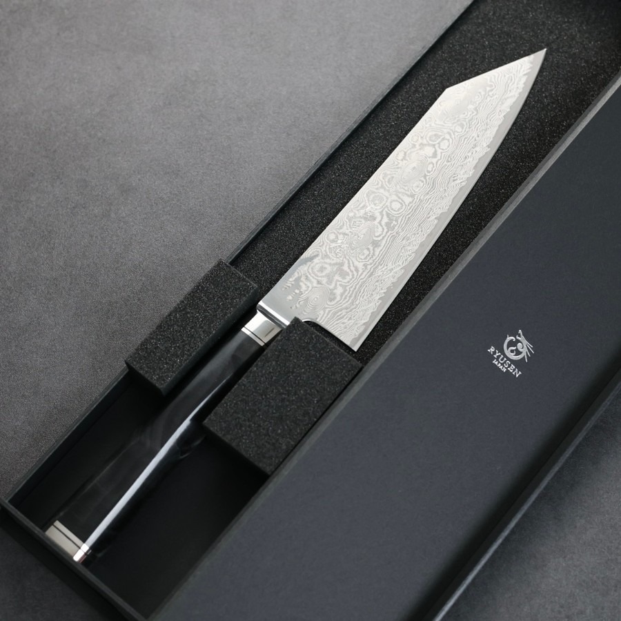 龍泉刃物 煌黑龍MT 文化 170mm SG2 99層鎳染大馬士革
