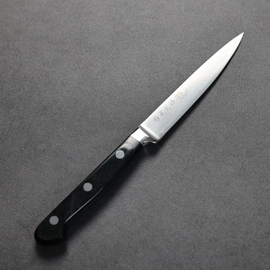 龍泉刃物 武禮禪龍 Fluting 110mm SG2/本鍛造