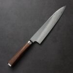 ryusen-g210-pv-1 龍泉刃物 PREVER 牛刀 210mm<br>VG10 67層鎳染大馬士革