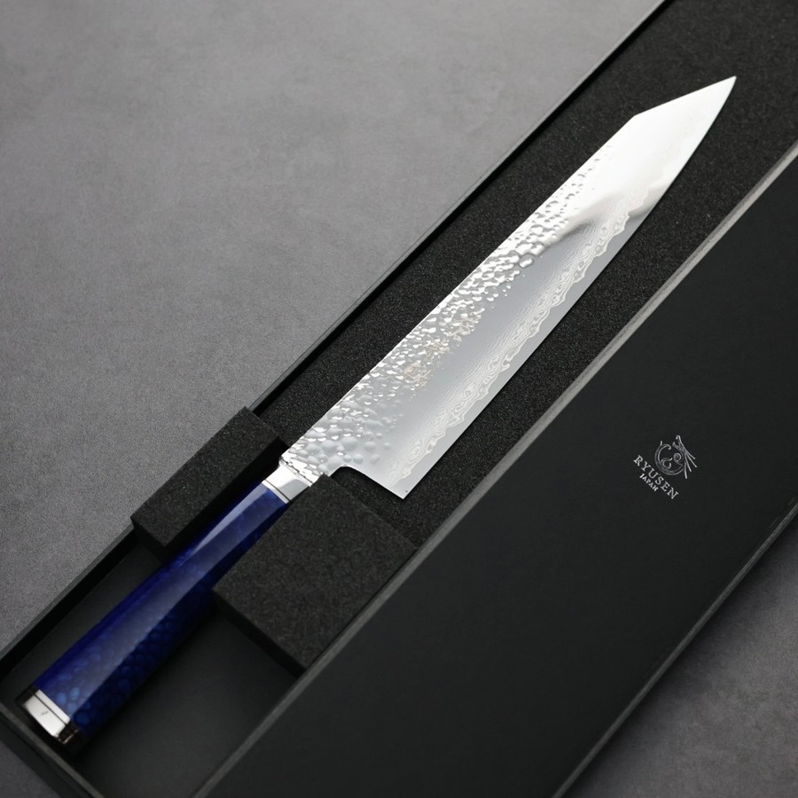 ryusen-g240-sr-2 龍泉刃物 蒼龍鱗 牛刀<br>240mm VG10W